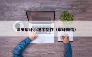 栖霞淳安审计小程序制作（审计微信）